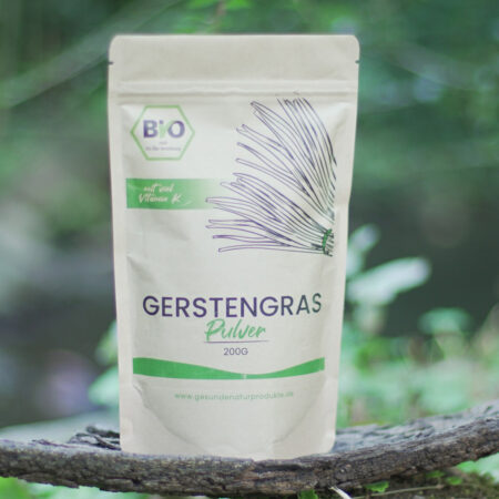 Gerstengras-Puver